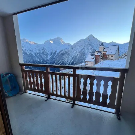 7 Pers 1 Parking Acces Pistes Vue Magnifique Апартаменты