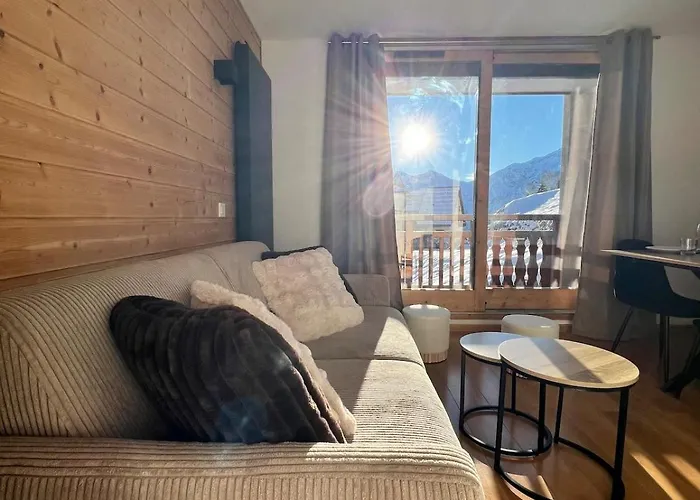 Apartment 7 Pers 1 Parking Acces Pistes Vue Magnifique Les Deux Alpes