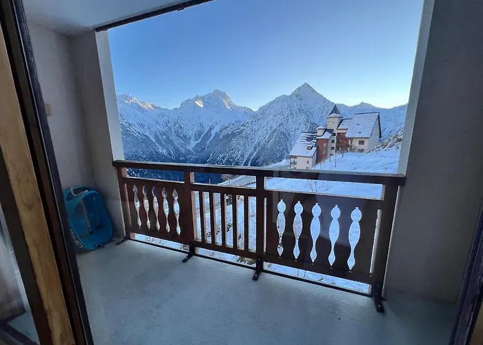 7 Pers 1 Parking Acces Pistes Vue Magnifique Апартаменты