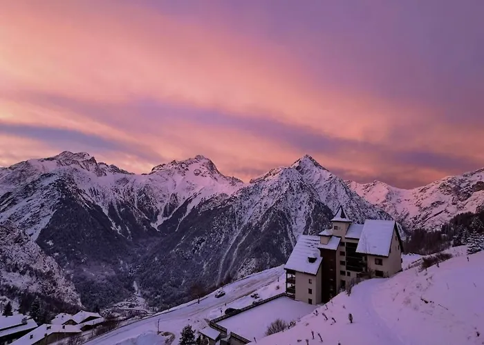 Апартаменты 7 Pers 1 Parking Acces Pistes Vue Magnifique *