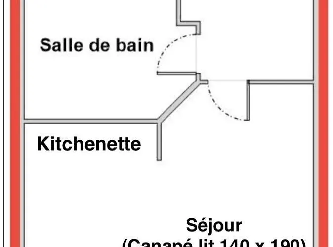 7 Pers 1 Parking Acces Pistes Vue Magnifique Апартаменты *