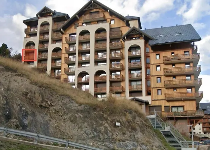 Апартаменты 7 Pers 1 Parking Acces Pistes Vue Magnifique Ле дез Альп